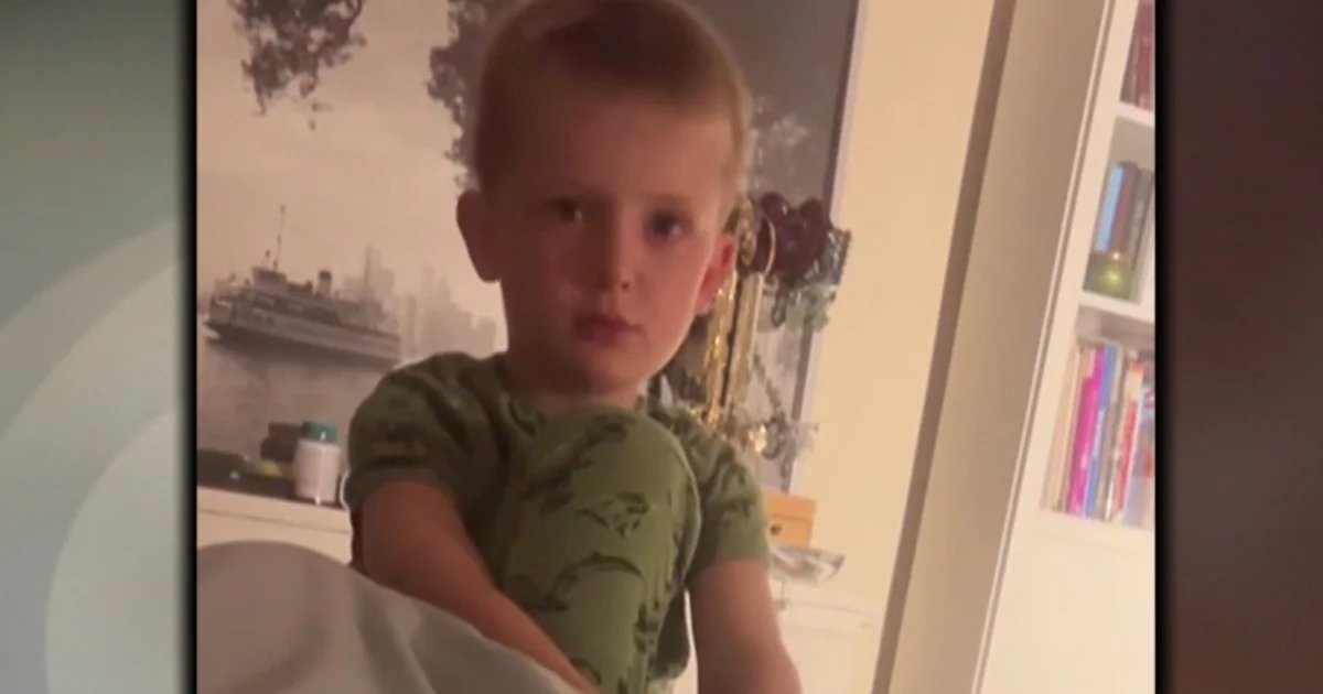 Little kid tries to run away, but is faced with the reality of the great, big world