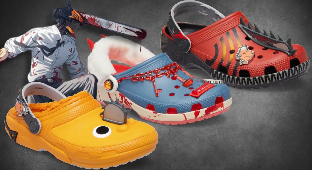 Crocs x Chainsaw Man Collection Announced With 4 New Clog Designs