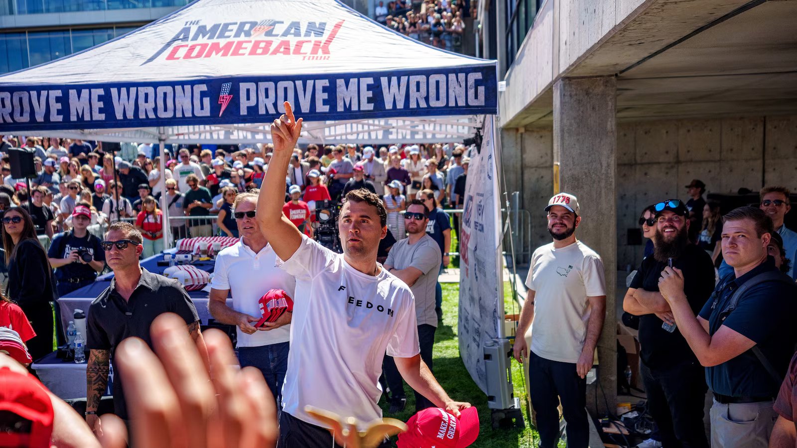Charlie Kirk’s family signals intent to sue, alleging ‘stunning failures’ led to on-campus assassination