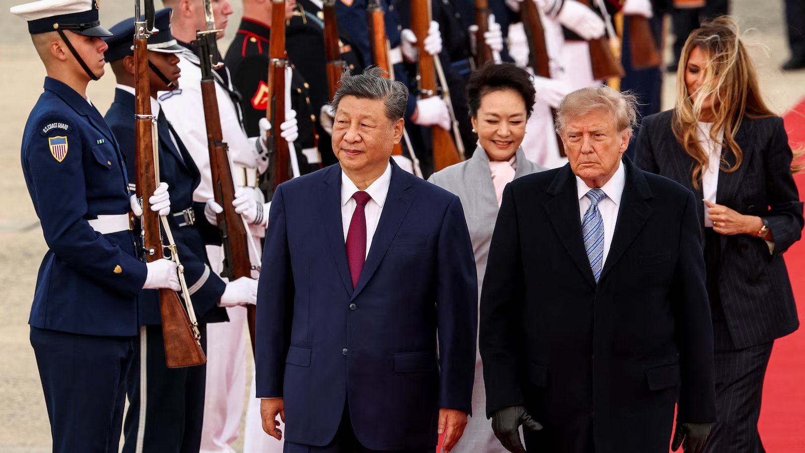 Trump rolls out the red carpet for China’s Xi