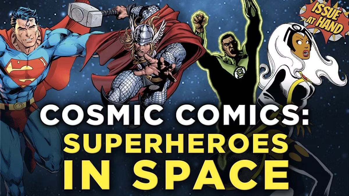 COSMIC COMICS: Sci-Fi, Romance, and Superheroes in Space!
