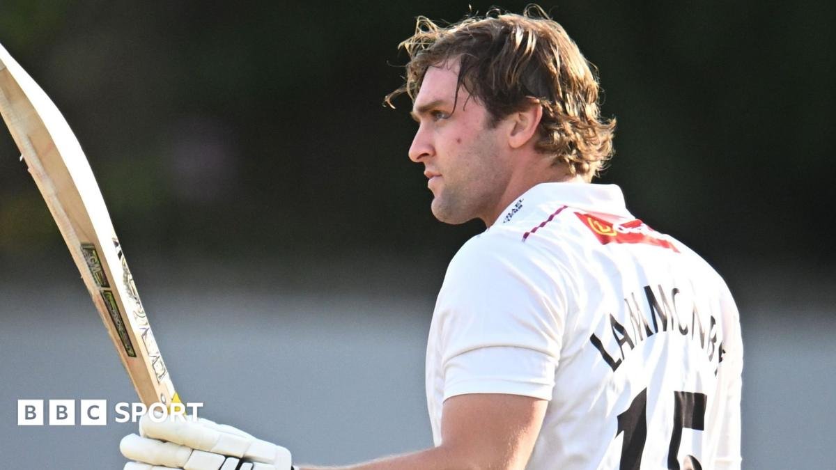 County Championship: Somerset title hopes diminish despite Tom Lammonby ton
