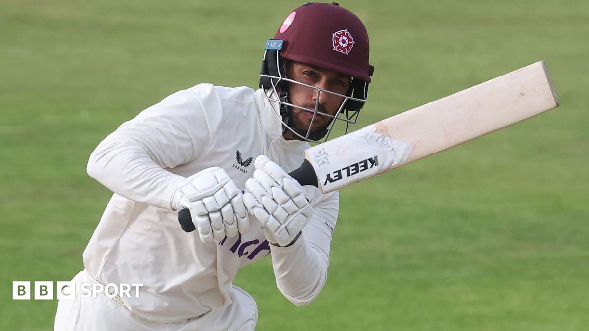 County Championship: Zaib hits Northants century at New Road