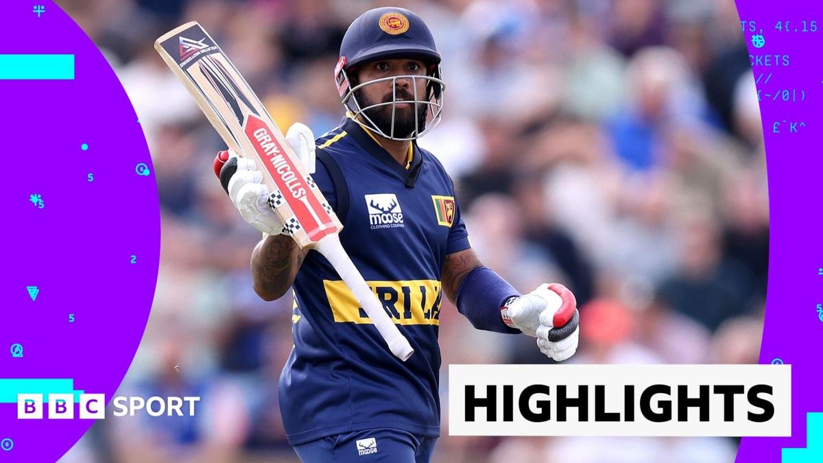 Highlights – England v Sri Lanka second ODI – Sri Lanka win by 16 runs at Headingley