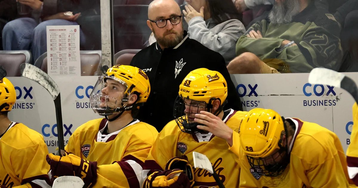 Arizona State University hockey coach put on leave after player collapsed during workout