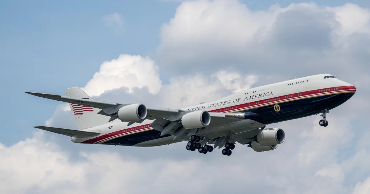 Trump to take Qatari Air Force One to Ireland, sources say
