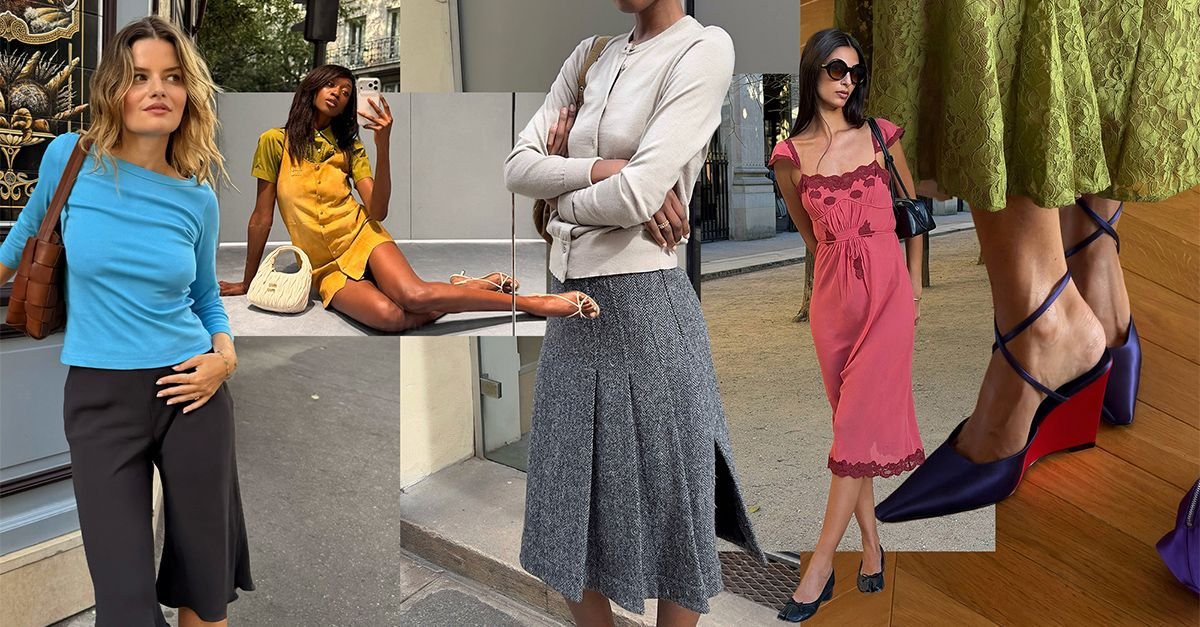 Here Are 6 Parisian Color Trends to Wear This Fall