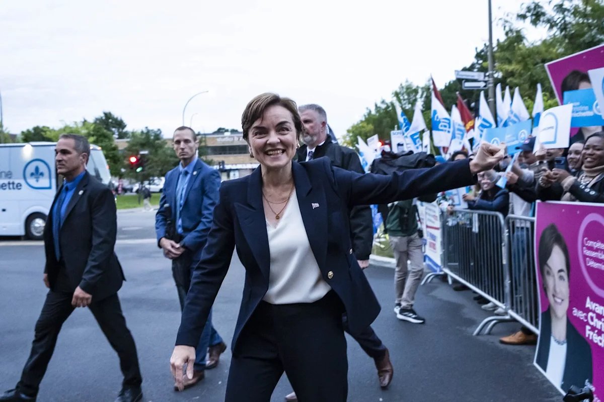 CAQ Leader Christine Fréchette’s record comes under attack early in Quebec debate