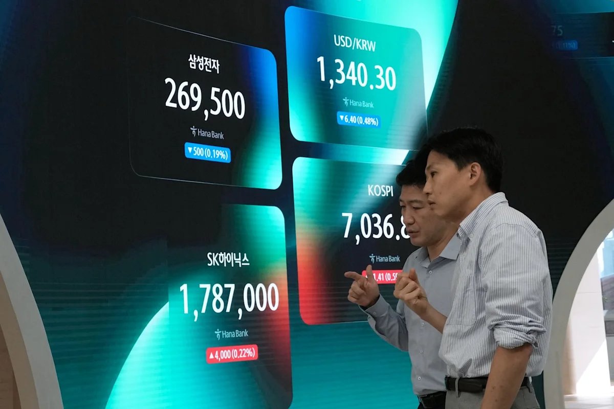 Asian shares and US futures decline, while oil prices press higher