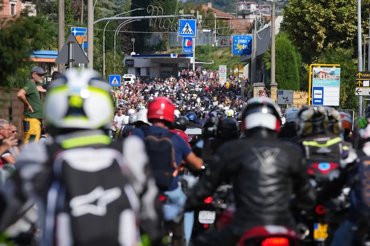 Moto Guzzi’s renovated Lake Como headquarters welcomes a pilgrimage of motorcycle-bound aficionados