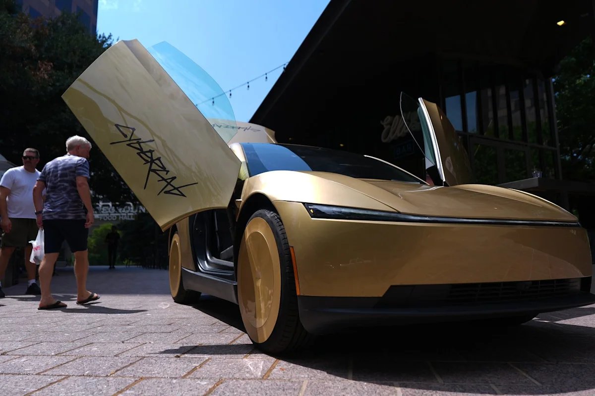 Musk launches steering-wheel-free taxi service in bet riders lose ‘no control’ fears and hop inside