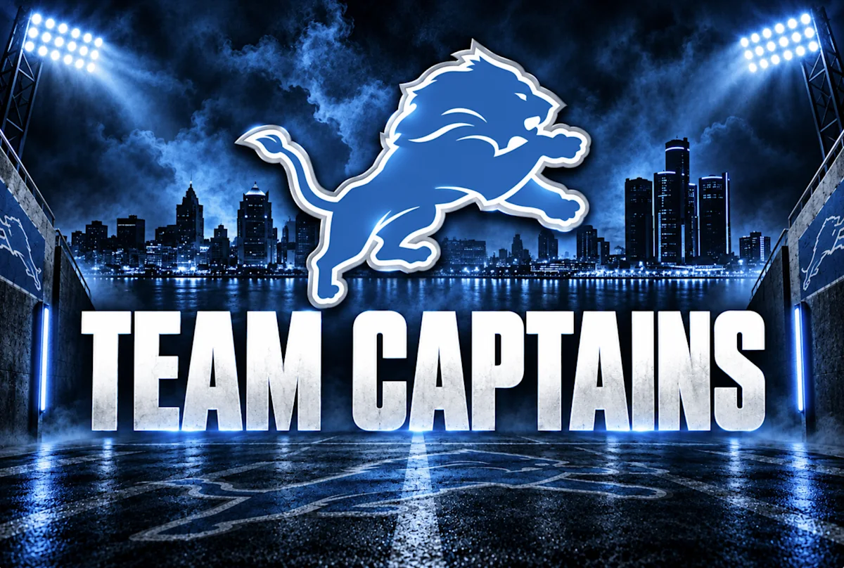 Detroit Lions Name 7 Captains for 2026 Season