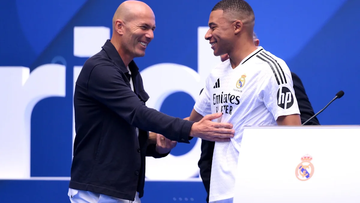 Real Madrid’s Kylian Mbappe to play in different position under Zinedine Zidane – report