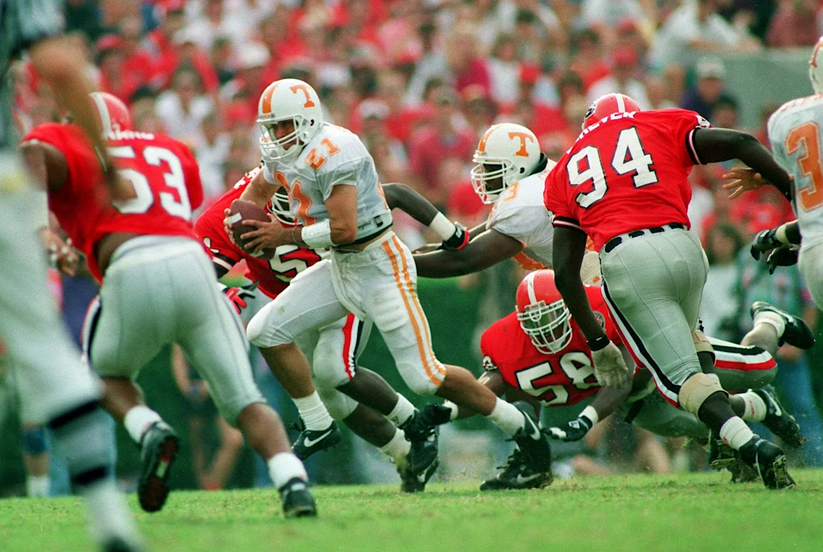 Tennessee football all-time results on September 12