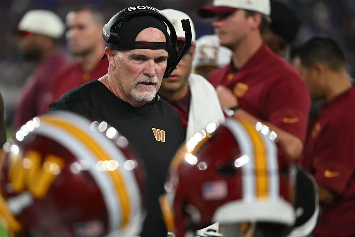 Commanders’ Dan Quinn is named one of 5 NFL coaches on the hot seat