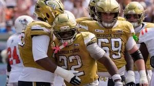 Justice Haynes scores 3 TDs in 44-11 Georgia Tech win over Mercer