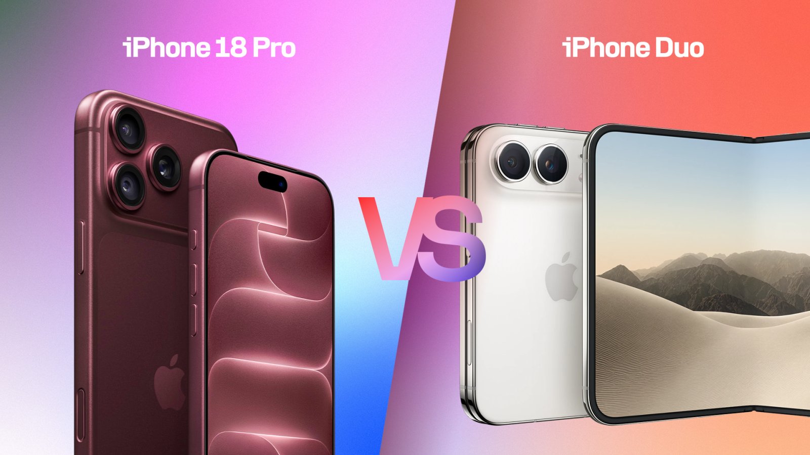 iPhone 18 Pro vs. iPhone Duo: Comparing Apple’s New Pro Phone Against Its First Foldable