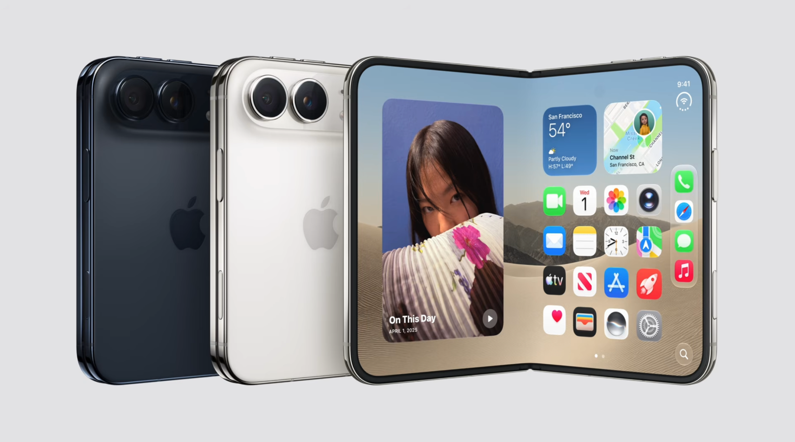 Apple’s New iPhone Duo Folds Horizontally, Like a Passport