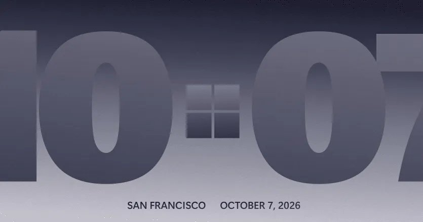 Microsoft announces Windows and Surface event for October 7th
