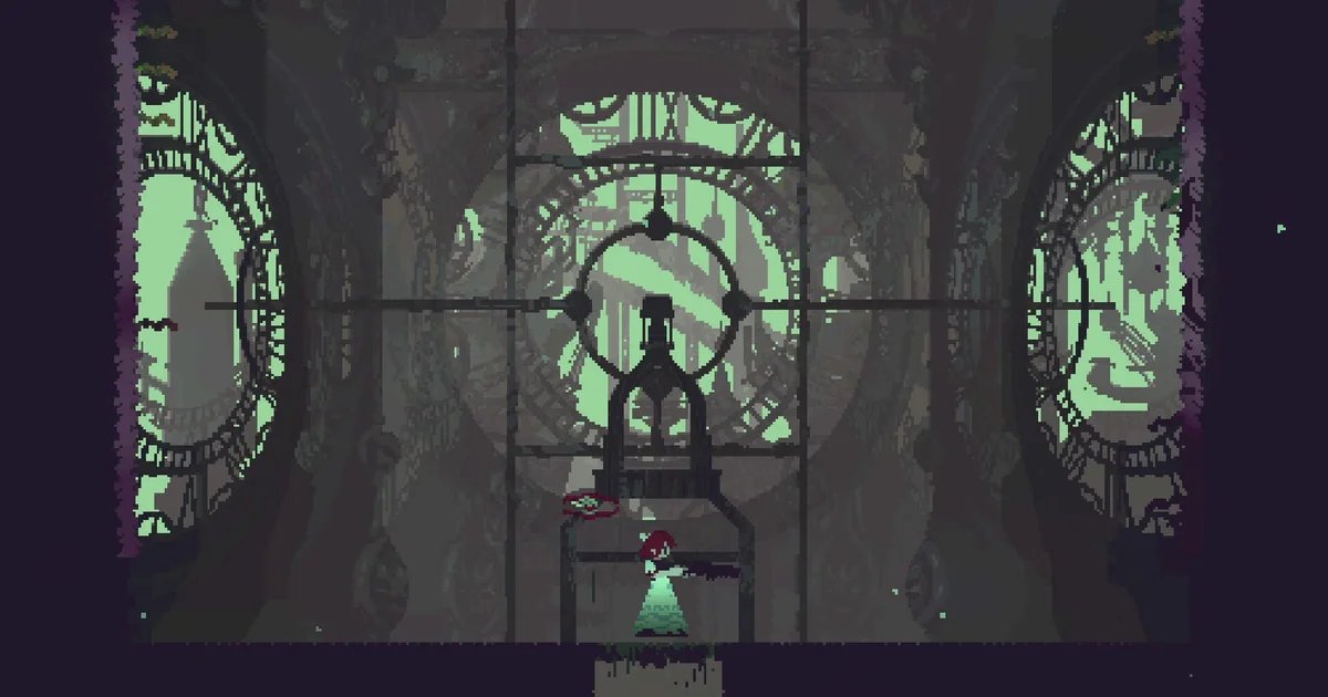 I definitely suck at Iron Bramble’s metroidvania grappling hook platforming, but its cyber-gothic megastructure world has me hungry for more