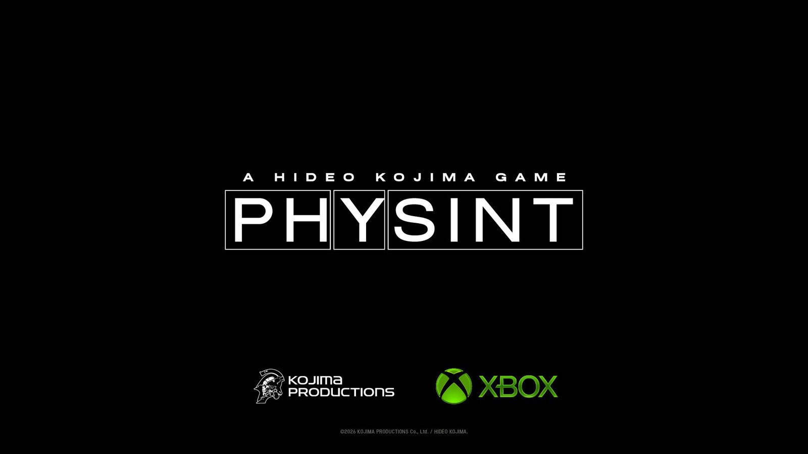 Xbox Swoops In To Publish Hideo Kojima’s ‘Physint’ After Sony Dropped Out