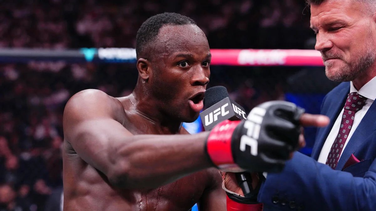 Losene Keita hits all-time celebration after walk-off knockout at UFC Paris