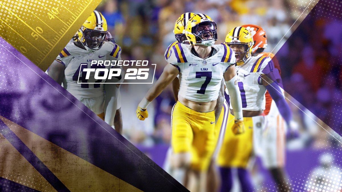 Tomorrow’s Top 25 Today projects college football rankings after Week 1