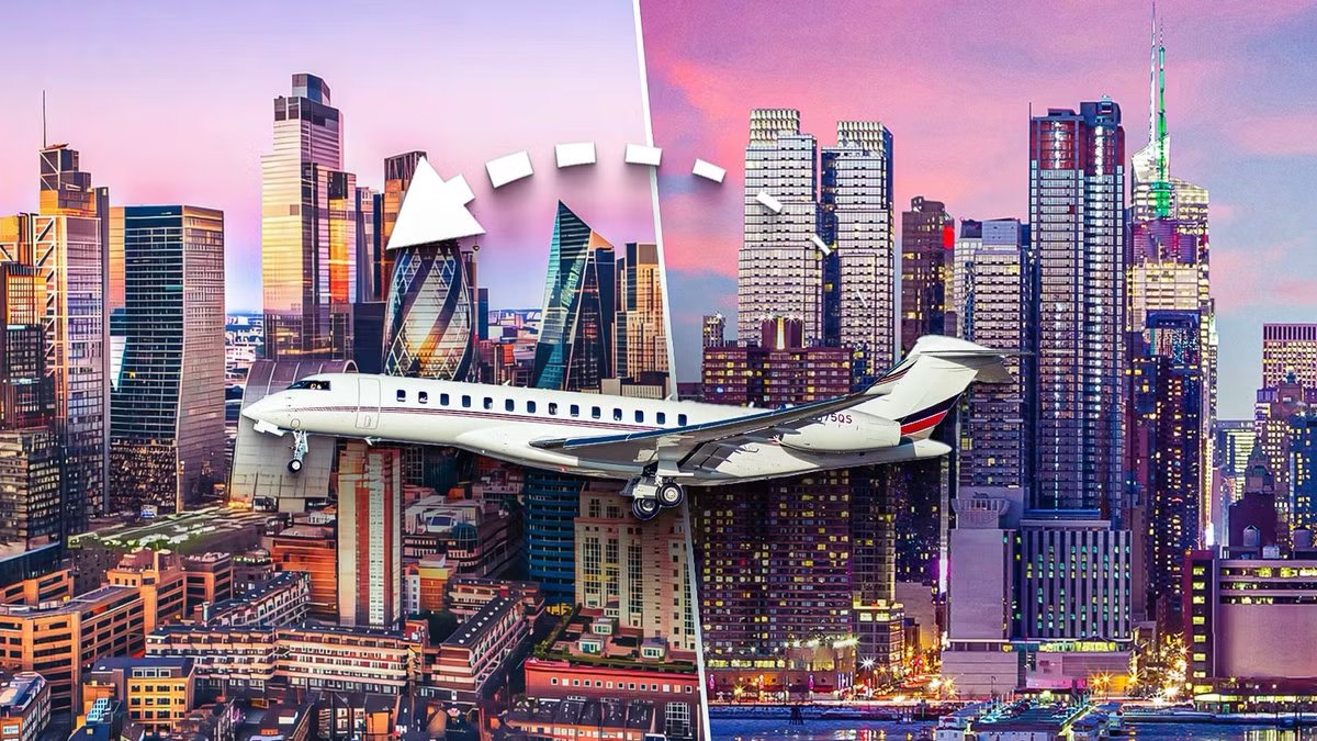 Here’s How Much A Private Jet Charter From New York To London Actually Costs In 2026