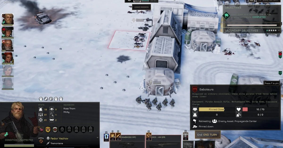 Rally Point: Strong simulation and team building can’t carry Menace forever