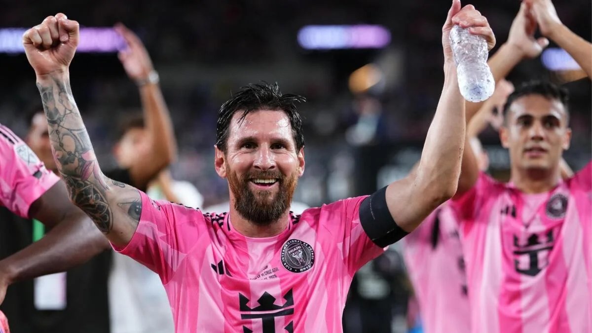 Lionel Messi’s 100th Inter Miami goal seals Campeones Cup final victory over Cruz Azul