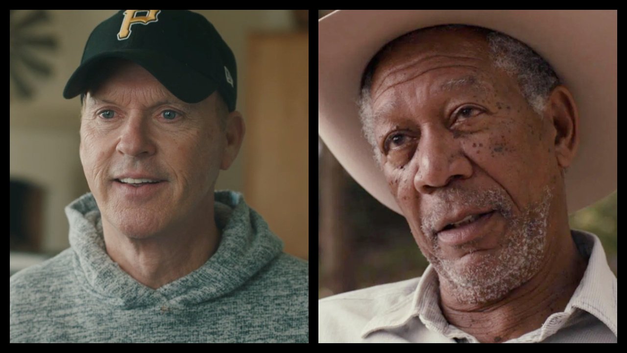 Michael Keaton and Morgan Freeman Starring in ‘Rode to Ruin’