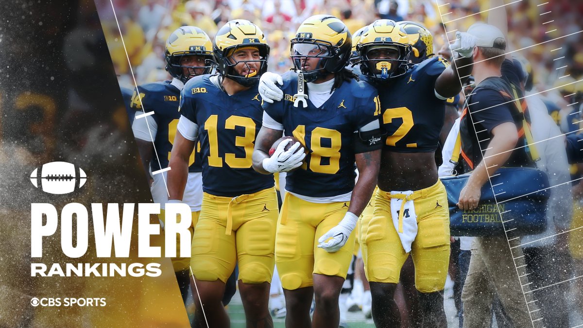College Football Power Rankings: Michigan storms back, Oregon tumbles after Week 2