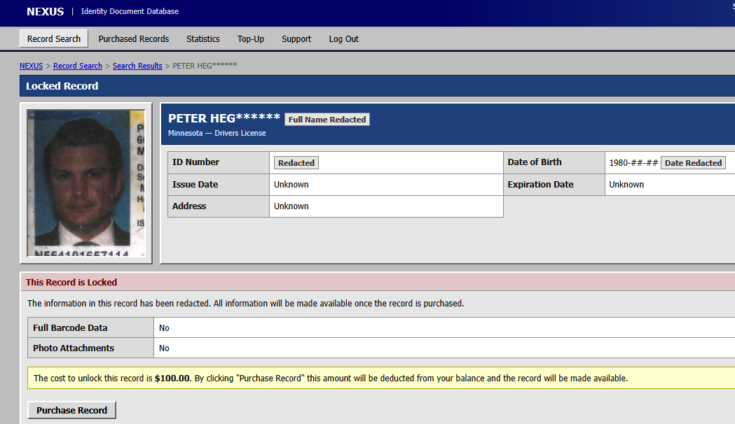 FBI Probes Service Selling 153M+ Drivers Licenses – Krebs on Security