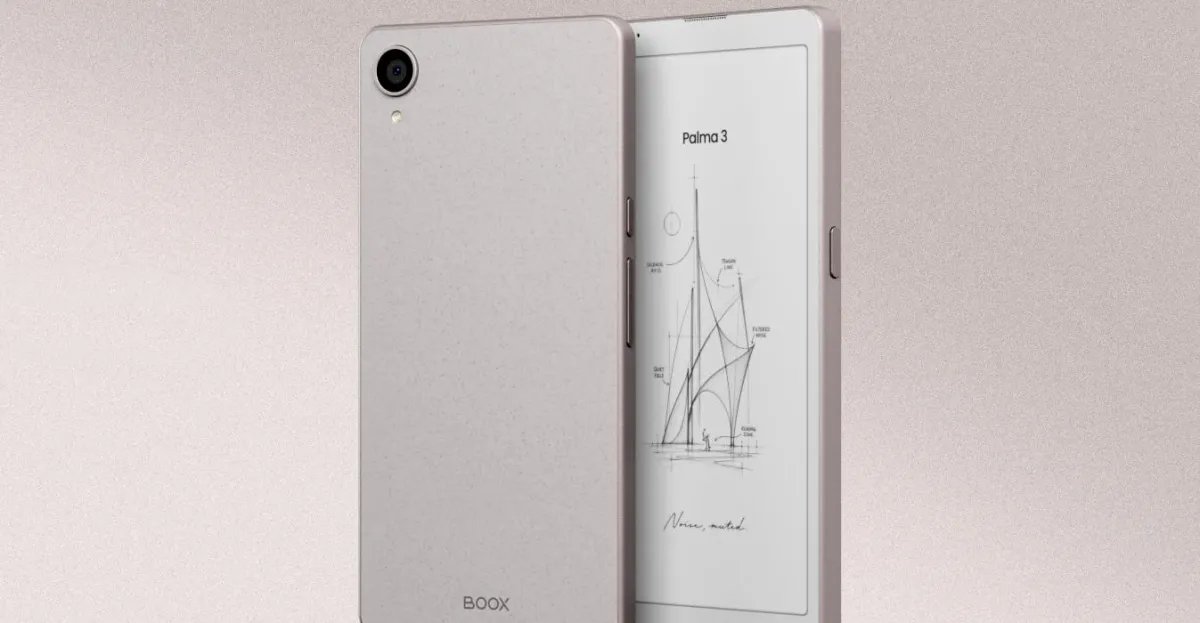 The Boox Palma 3 gets stylus support and a sleek redesign