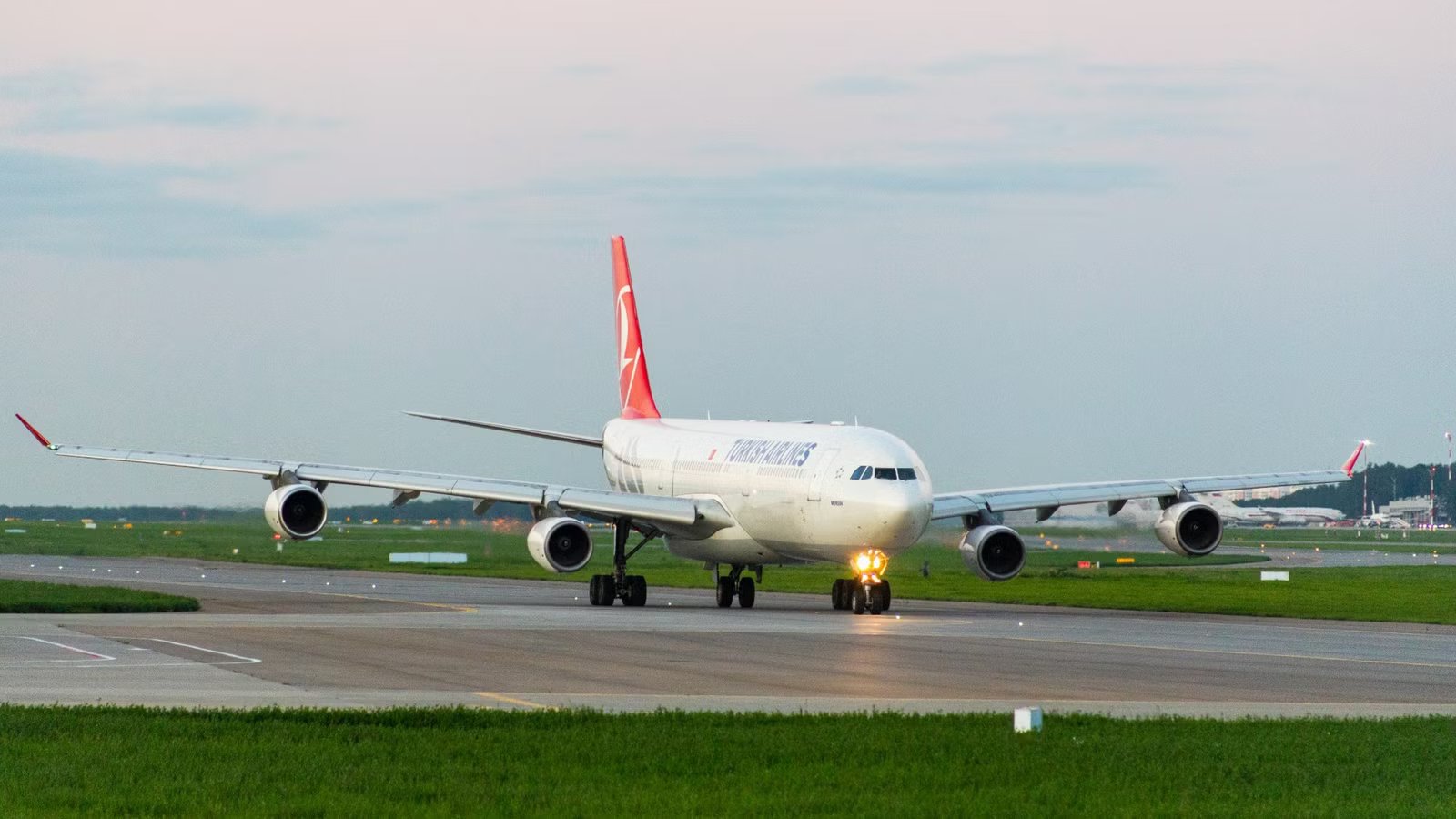 Tail Collapses As Preserved Airbus A340 Catches Fire At Turkish Museum