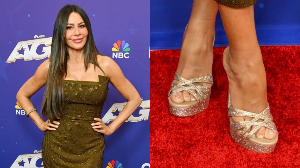 Sofia Vergara Brings Rene Caovilla Platforms to ‘America’s Got Talent’