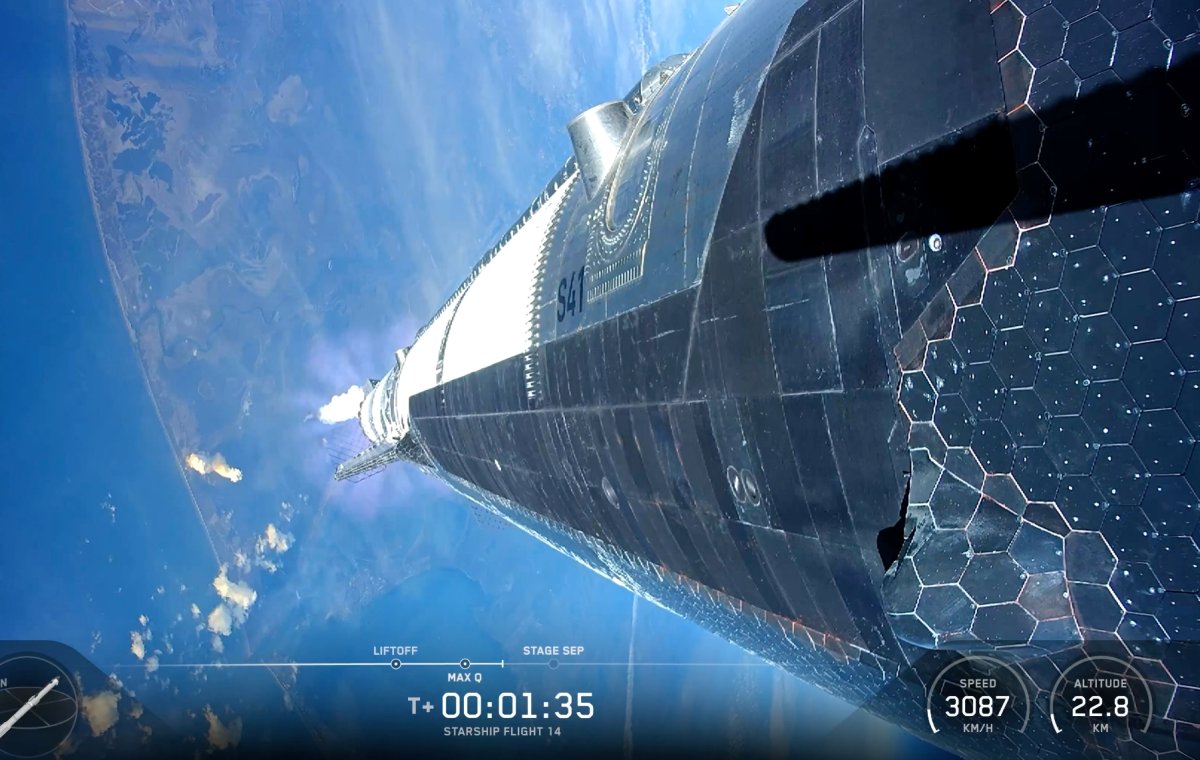 SpaceX’s Starship rocket reaches orbit for the first time