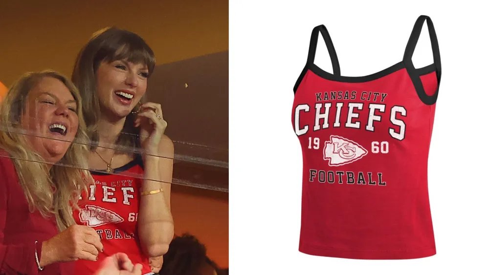 Taylor Swift’s Chiefs Game Look Mixes Two Cool-Girl Trends—1 Sold Out