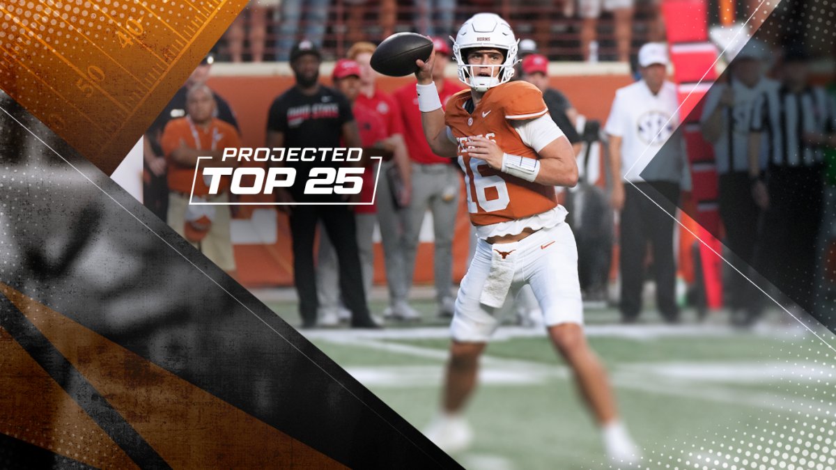Tomorrow’s Top 25 Today projects college football rankings after Week 2