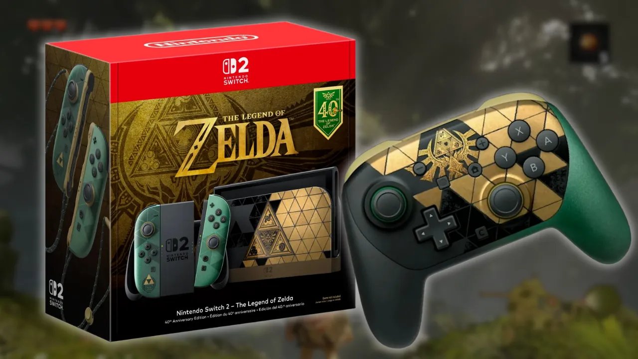 The Legend of Zelda 40th Anniversary Edition Switch 2 and Accessories Are Up for Preorder