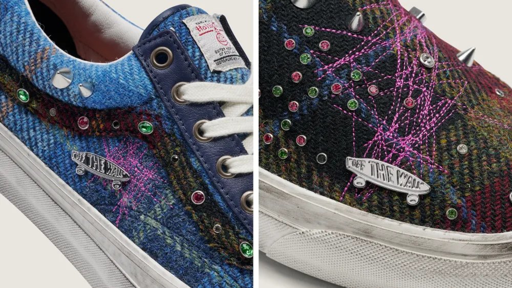 Vans Incorporates Harris Tweed Into a 3-Pack of Punk Sneakers