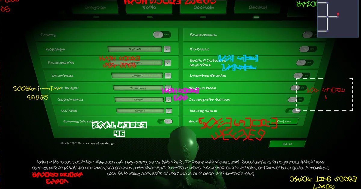 Video Game Menu: The Game is all about everyone’s favourite gaming pastime: pressing random buttons in the menus and seeing what they change