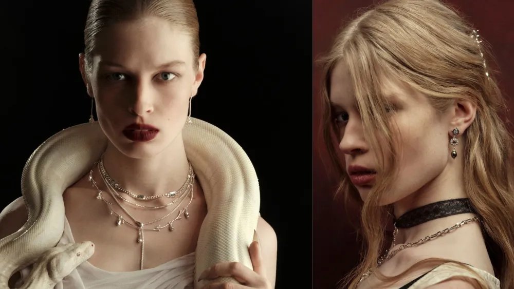 Vivian Wilson Goes Gothic in Awe Inspired’s New Jewelry Campaign