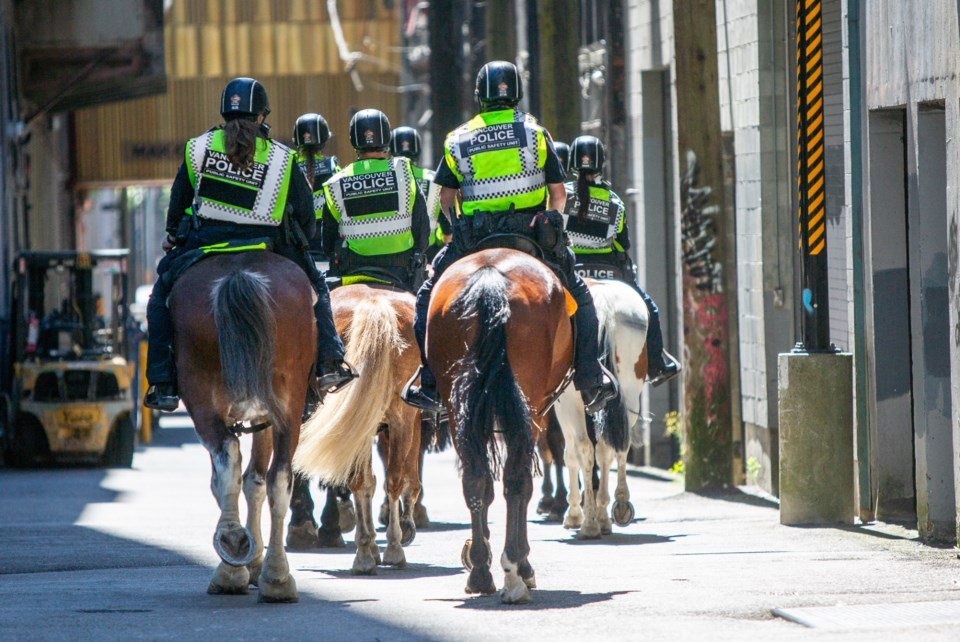 Vancouver police horse droppings create ‘blatant disregard for public safety’