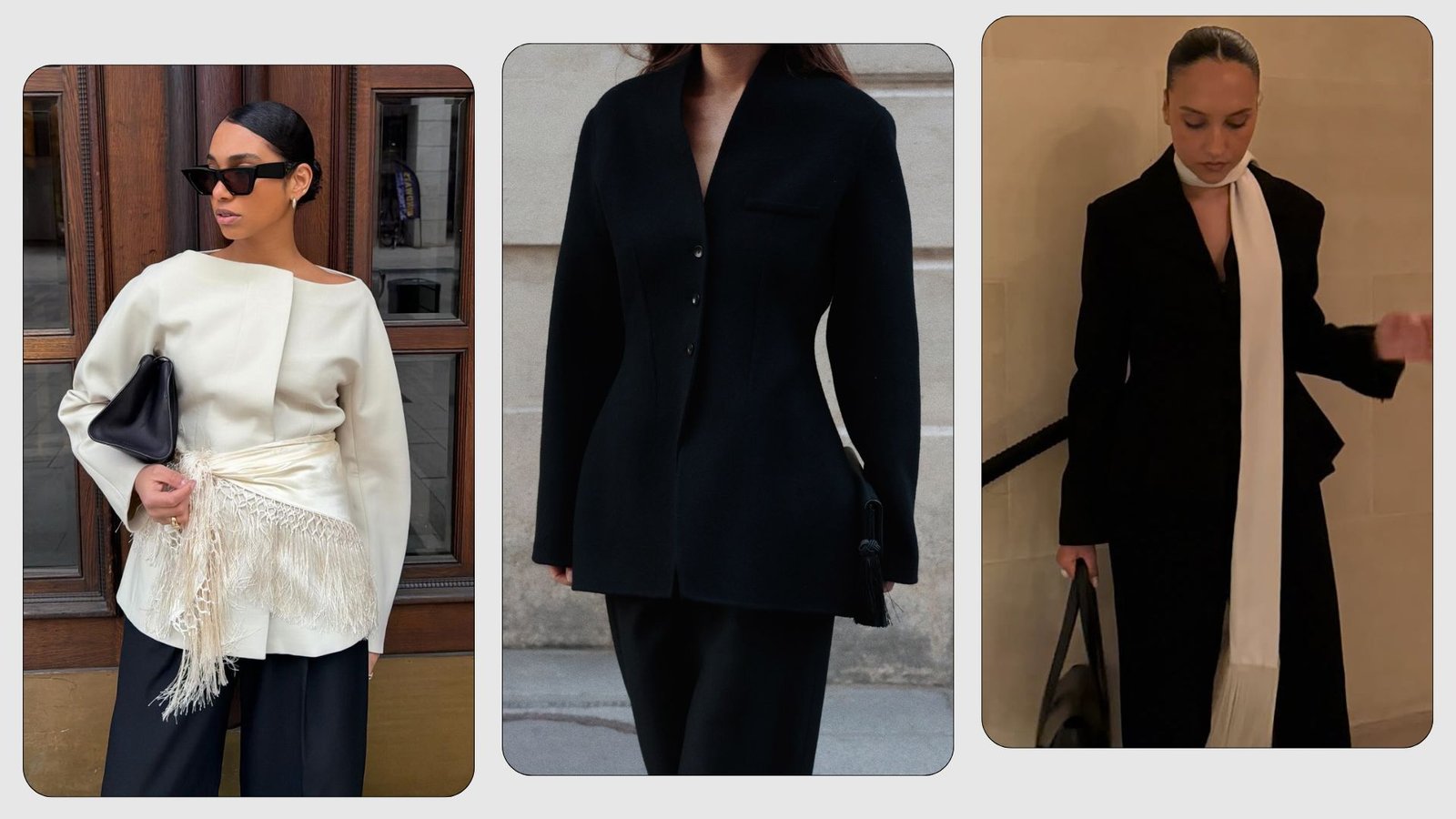 Fashion People Are Swapping Oversized Blazers for This Elegant Style