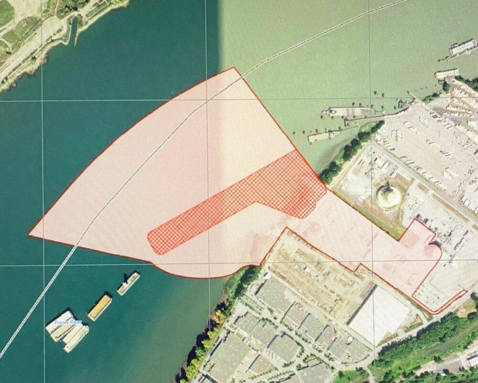 Marine jetty on the Fraser to supply LNG for export, eventually