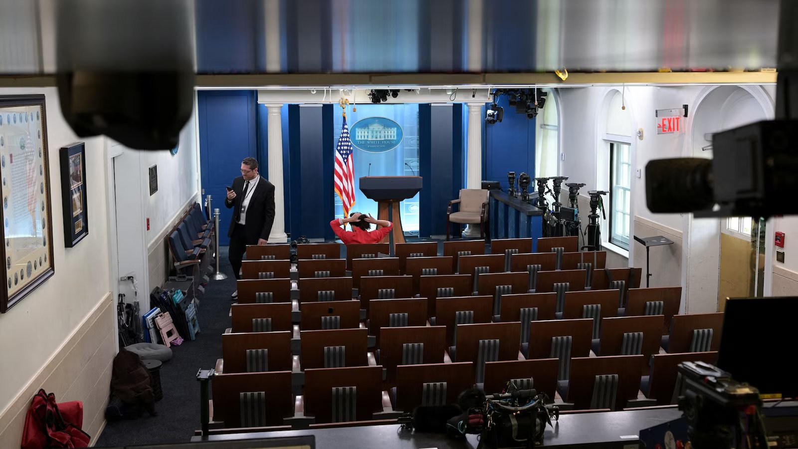 Judge concludes Trump’s White House media ban hearing with no ruling