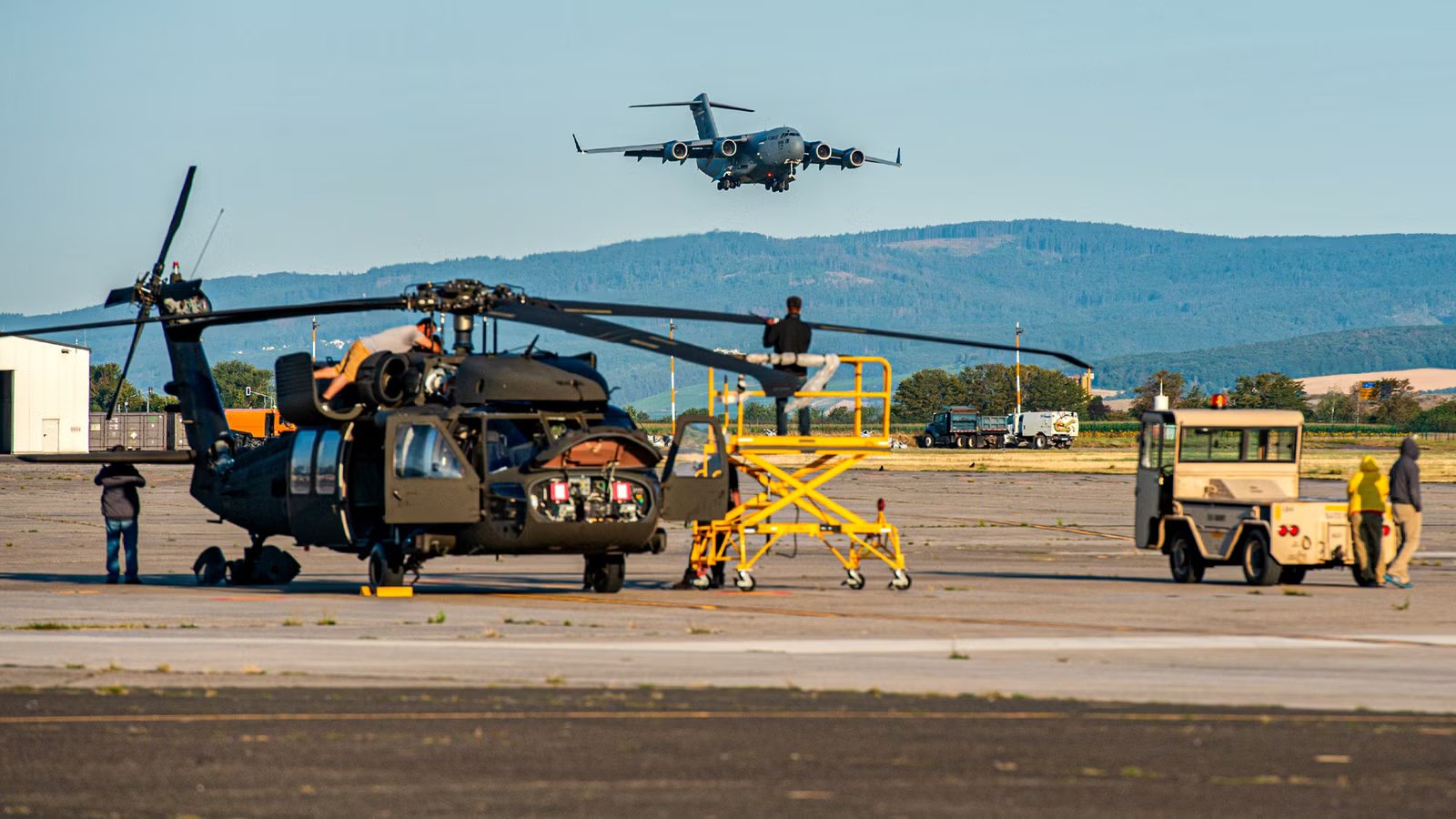 Why The US Air Force Runs A Cold War-Scale C-17 Air Bridge From 1 Base In Germany