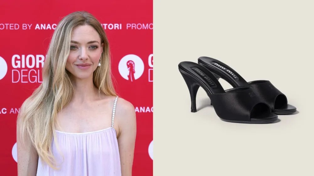 Amanda Seyfried Wears Miu Miu During Miu Miu Event at Venice Film Fest