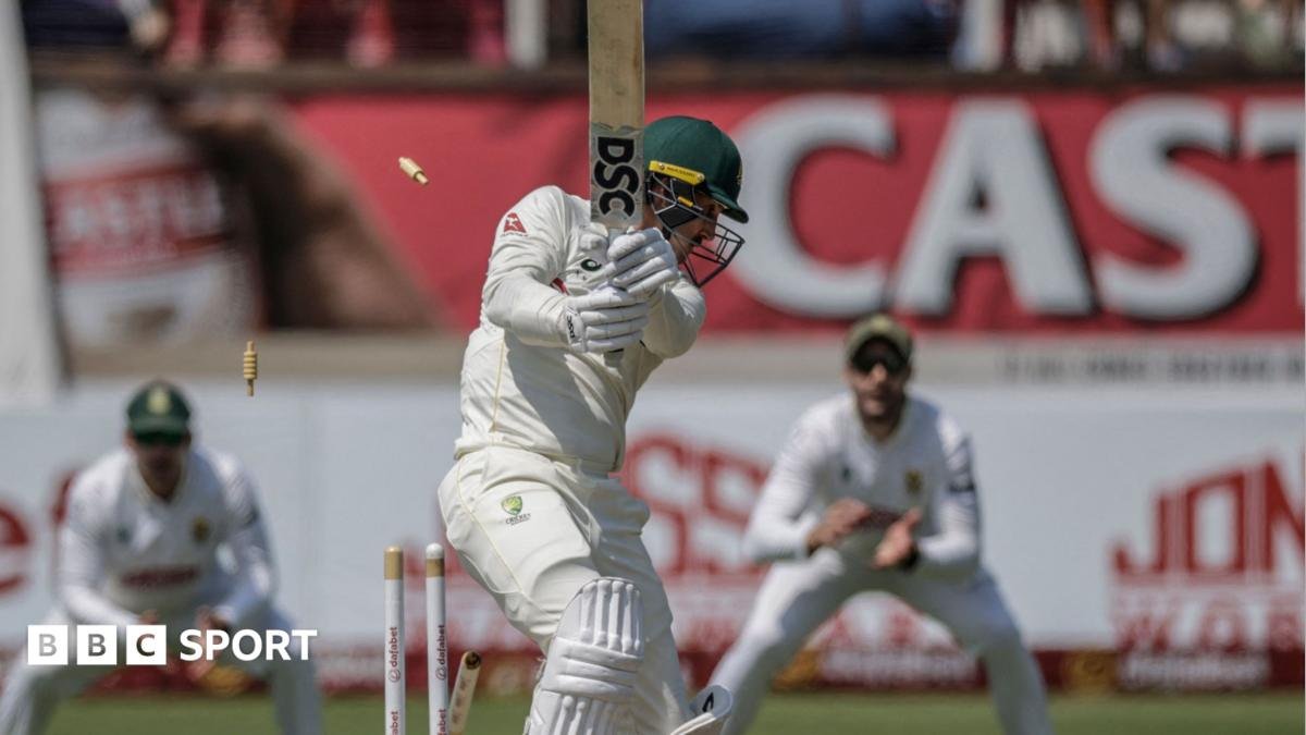 Australia v South Africa: Nic Maddinson makes record-breaking duck on Test return